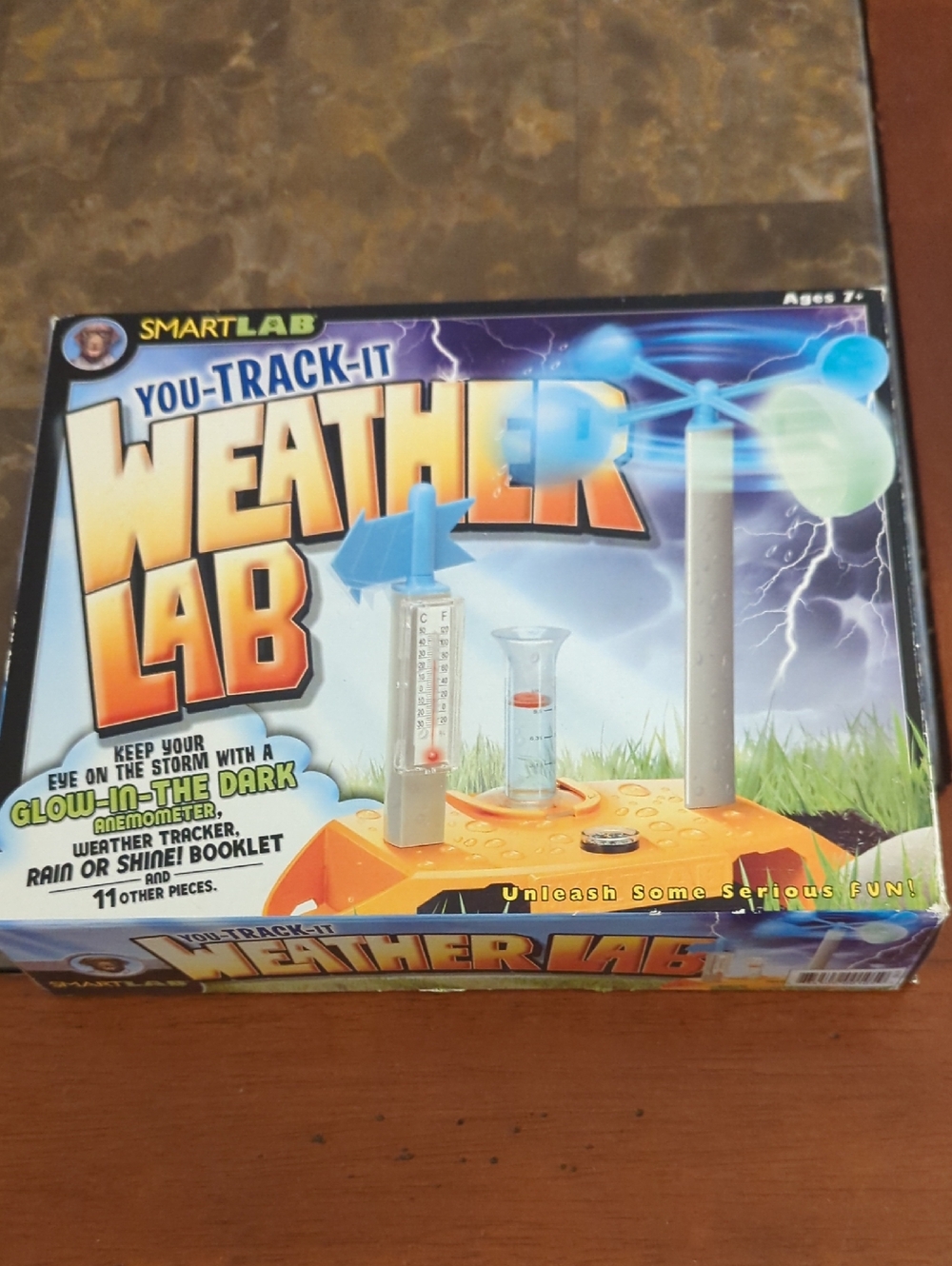 New In Box SmartLab You-Track-It Weather Lab Toy - Orange/Blue